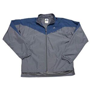 Adidas Vintage Y2K Light Designer Outdoor Windbreaker Jacket - Mens Medium